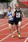 Jonathan Currie (Tynedale) under-20s 800 metres with a PB at the North Eastern Champs, Gateshead.